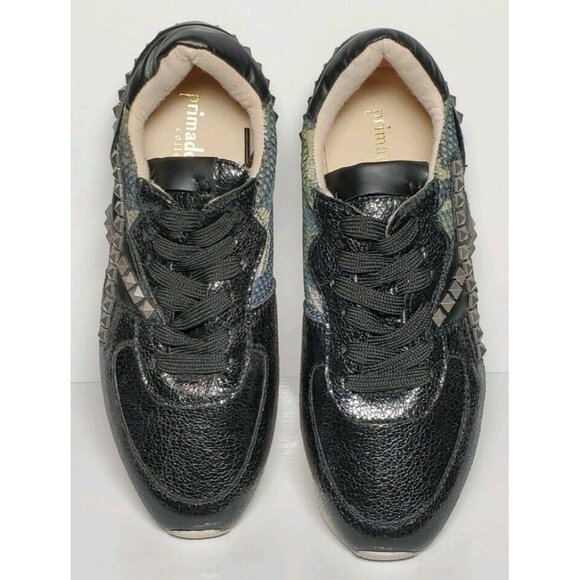 PRIMADONNA COLLECTION WOMEN'S green CAMO SNEAKERS SIZE EURO 36 NEW / BOX - Picture 4 of 12